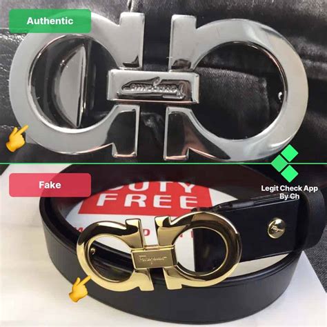 ferragamo belt replica vs real